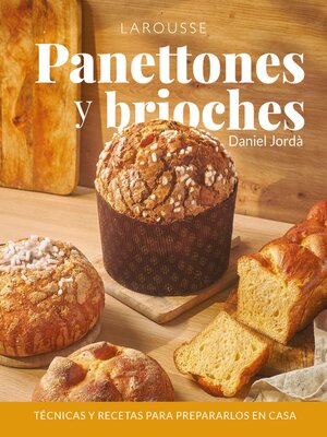 cover image of Panettones y brioches